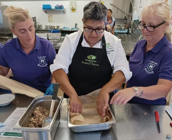 Maz training St Johns school