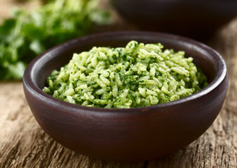 Arroz Verde made on the Mexican Supper Club in Manchester