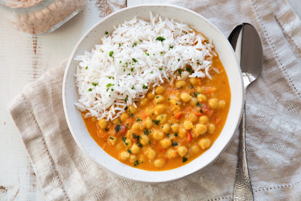 Chickpea and Coconut Curry