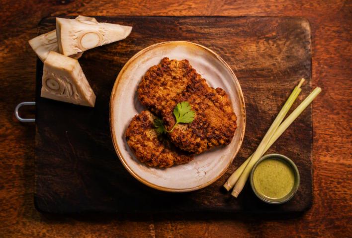 Thai Style Crispy Jackfruit Patties