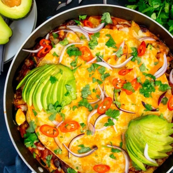 Loaded Mexican Tortilla Pan