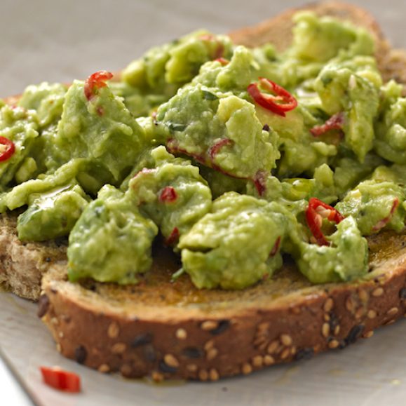 Avocado, Chilli and Lime on Toast