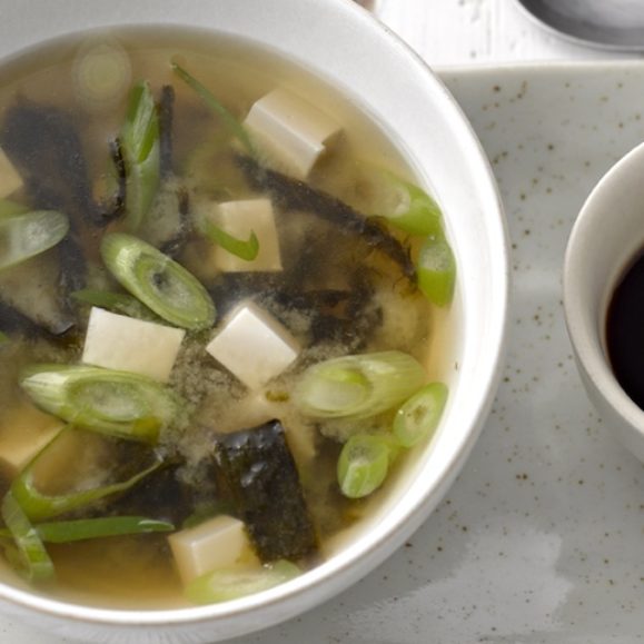 Miso Soup with Tofu