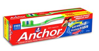 Anchor White Fluoride toothpaste