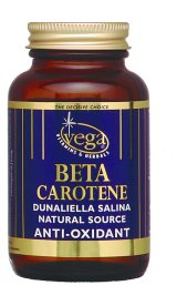 V-CapsTM Dunaliella Salina (Natural Beta Carotene) 100mg