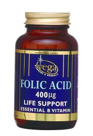 V-CapsTM Folic Acid (Vitamin B9) 400ug