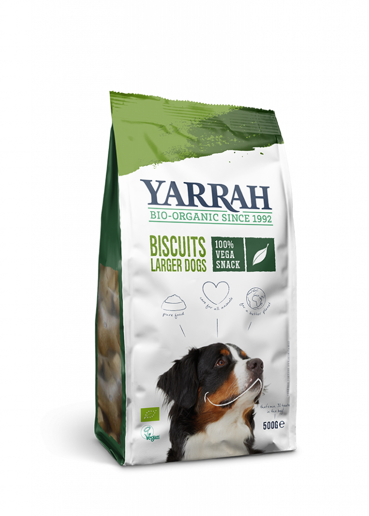 Organic Vegetarian Dog Biscuits – Larger Dogs