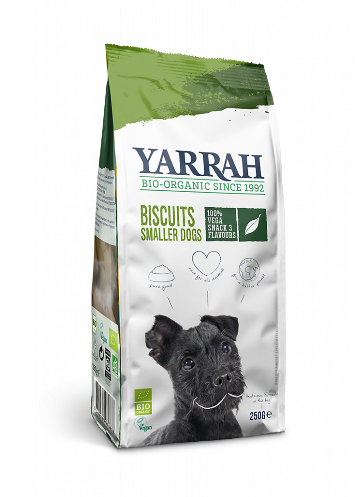 Organic Vegetarian Dog Biscuits – Smaller Dogs