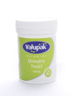 Valupak Vitamins Brewers Yeast Tablets