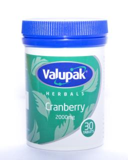 Valupak Herbals Cranberry Tablets