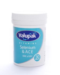 Valupak Vitamins Selenium A, C & E Tablets