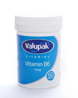 Valupak Vitamins Vitamin B6 10mg Tablets