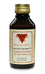 Ayurvedic Massage Oil – Balancing, Tridoshic Formula