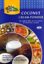 Powder Mix for Coconut Cream