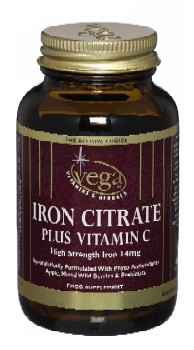 Iron Citrate 14mg + Vitamin C