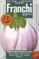 Franchi: Aubergine Tonda Bianca Sfumata Rosa