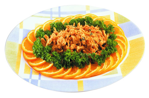 Vegetarian Fried Meat Fibre