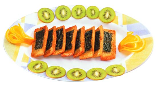 Vegetarian Fish Sliced