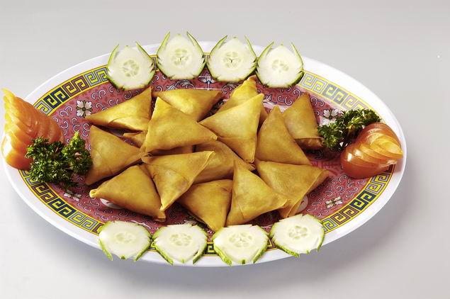 Vegetarian Curry Samosa