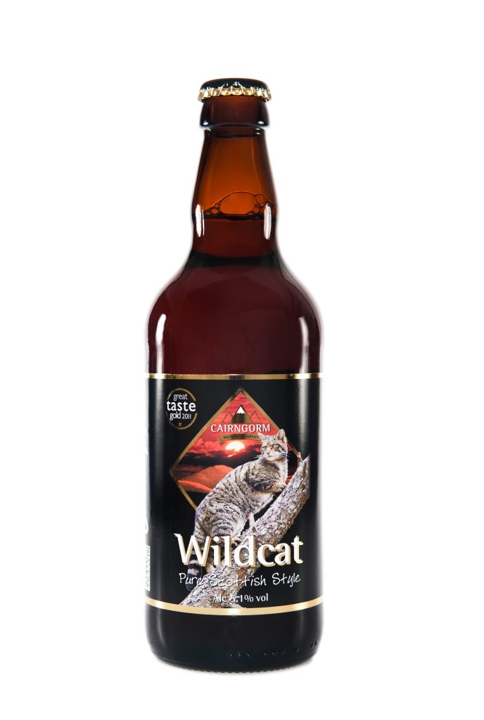 Cairngorm Brewery Wildcat 5.1% ABV  Bottled Beer 500ml & 330ml