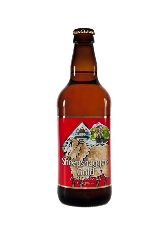 Cairngorm Brewery Sheepshaggers Gold 4.5% ABV Bottled Beer 500ml