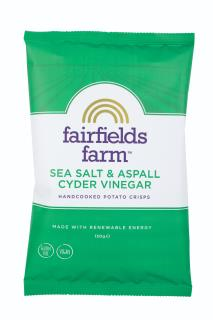 Fairfields Farm Crisps Sea Salt & Aspall Cyder Vinegar