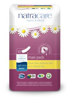 Natracare Maxi Pads Night Time