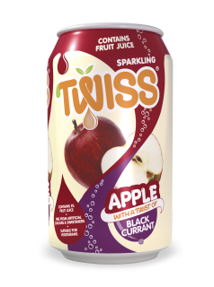 Twiss Sparkling Apple with a twist of Blackcurrant Juice Drink