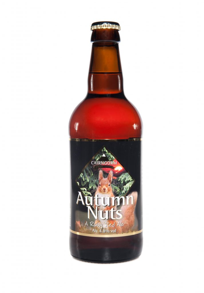 Cairngorm Brewery Autumn Nuts 4.8% ABV Seasonal/Limited Edition Bottled Beer 500ml