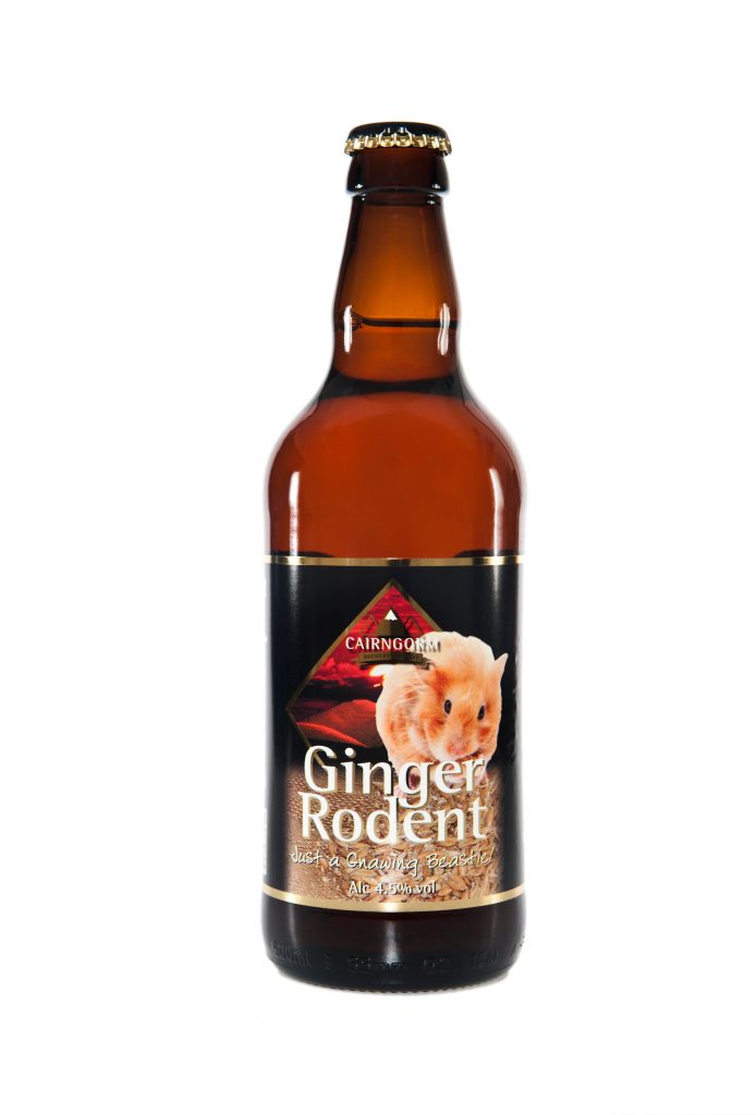 Cairngorm Brewery Ginger Rodent 4.5% ABV Seasonal/Limited Edition Bottled Beer 500ml