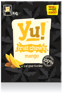 Yu! Just Fruit Chews – Mango