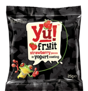 Yu! Yogurt Coated Fruit – Strawberry