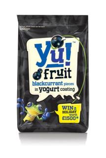 Yu! Yogurt Coated Fruit – Blackcurrant