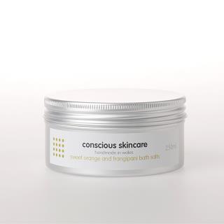 Conscious Skincare Sweet Orange and Frangipani Bath Salts