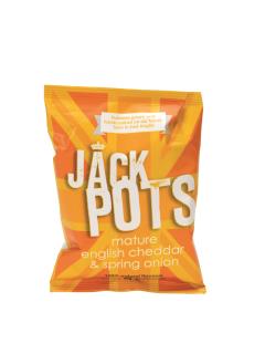 Jackpots Crisps Mature English Cheddar & Spring Onion