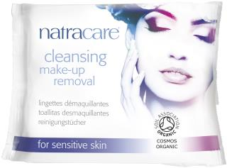 Natracare Cleansing and make-up removal wipes