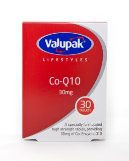 Valupak Co-Q 10 30mg Tablets