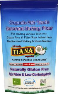 TIANA Fairtrade Organics Gluten Free Coconut Baking Flour