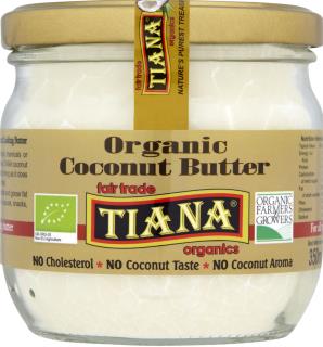 TIANA Fairtrade Organics Pure  Coconut Cooking Butter