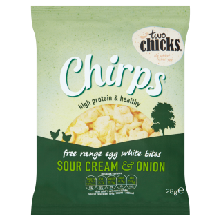 Chirps – Sour Cream & Onion Flavour Egg Chips