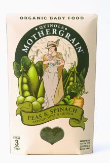 Quinola Mothergrain Baby Meal: Pea, Spinach & Quinoa (Stage 3/ 10months+)