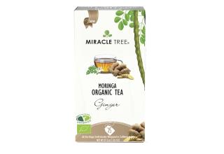 Miracle Tree’s Organic Moringa Tea: Ginger