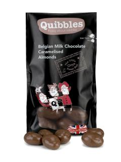 Quibbles, Belgian Milk Chocolate Caramelised Almonds