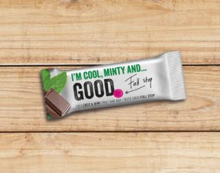 Good Full Stop Bars – Choc & Mint Fruit and Nut Bar