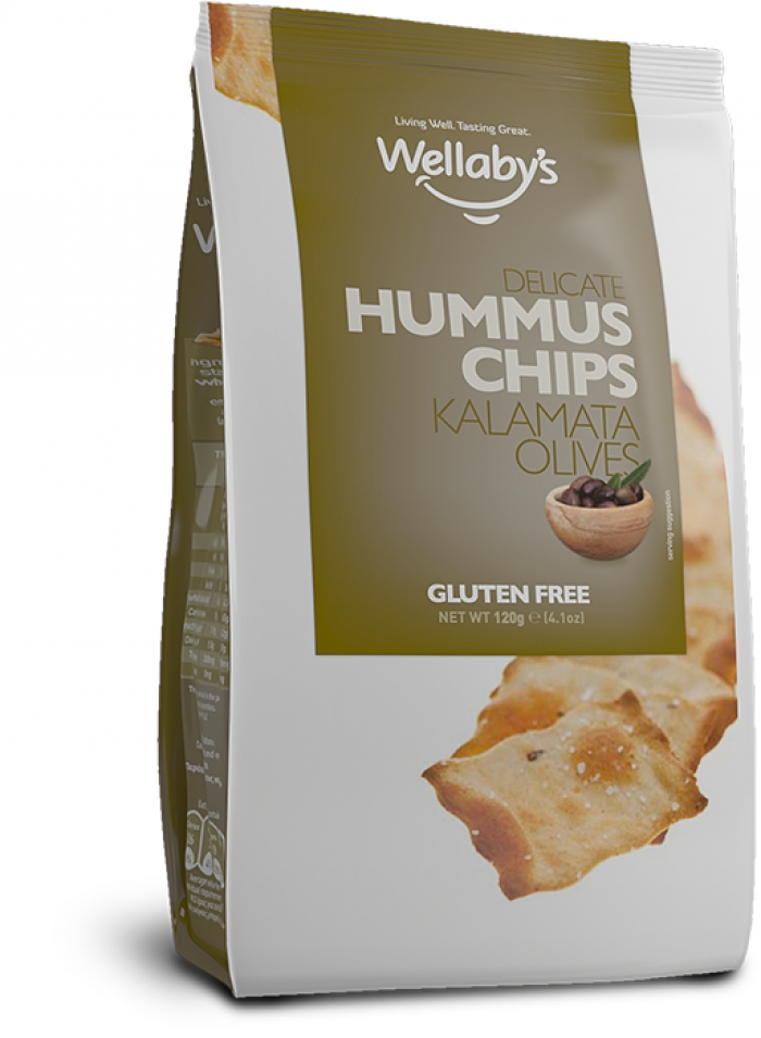 Hummus Chips – Kalamata Olives