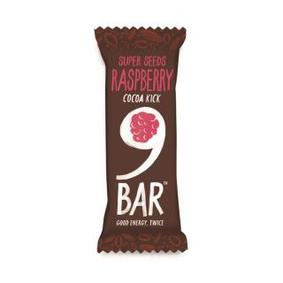 NINE Cocoa Raspberry Seed Bar 40g