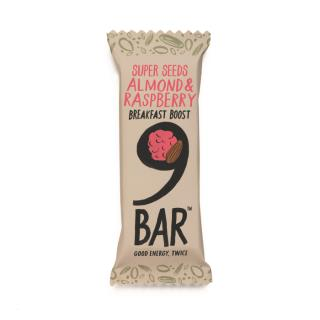 NINE Breakfast – Berry & Almond Seed Bar 50g