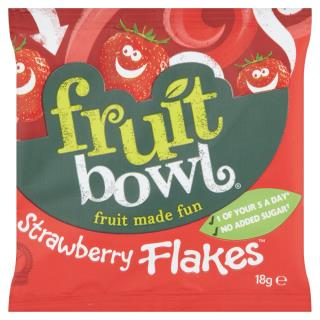 Fruit Bowl Strawberry Fruit Flakes