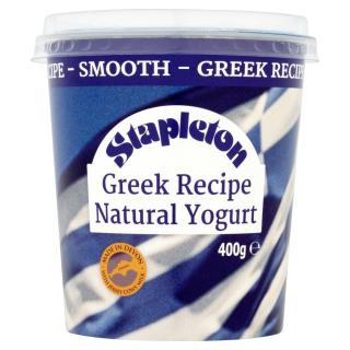 Stapleton Greek Recipe Natural Yogurt