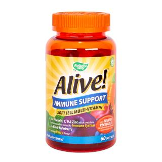 Alive! Soft Jell Multi-Vitamin – Immune Support